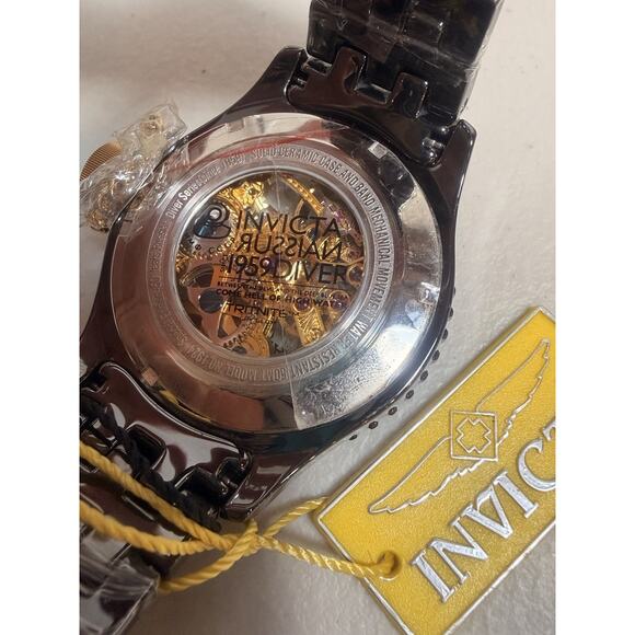 RARE NEW Special Edition 50yr Russian Diver Invicta Automatic Skeleton Model1924 main image 7